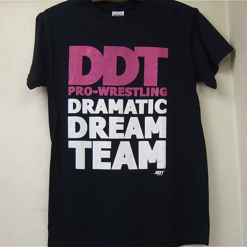 DDTオフィシャルTシャツ ブラック Sサイズ | プロレスショップ