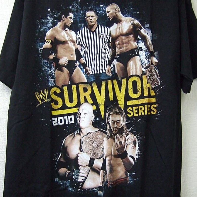 WWE サバイバーシリーズ2010 大会記念Tシャツ US Mサイズ | プロレス 