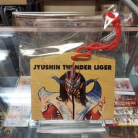 獣神サンダーライガー 引退記念非売品絵馬（メッセージ入り）