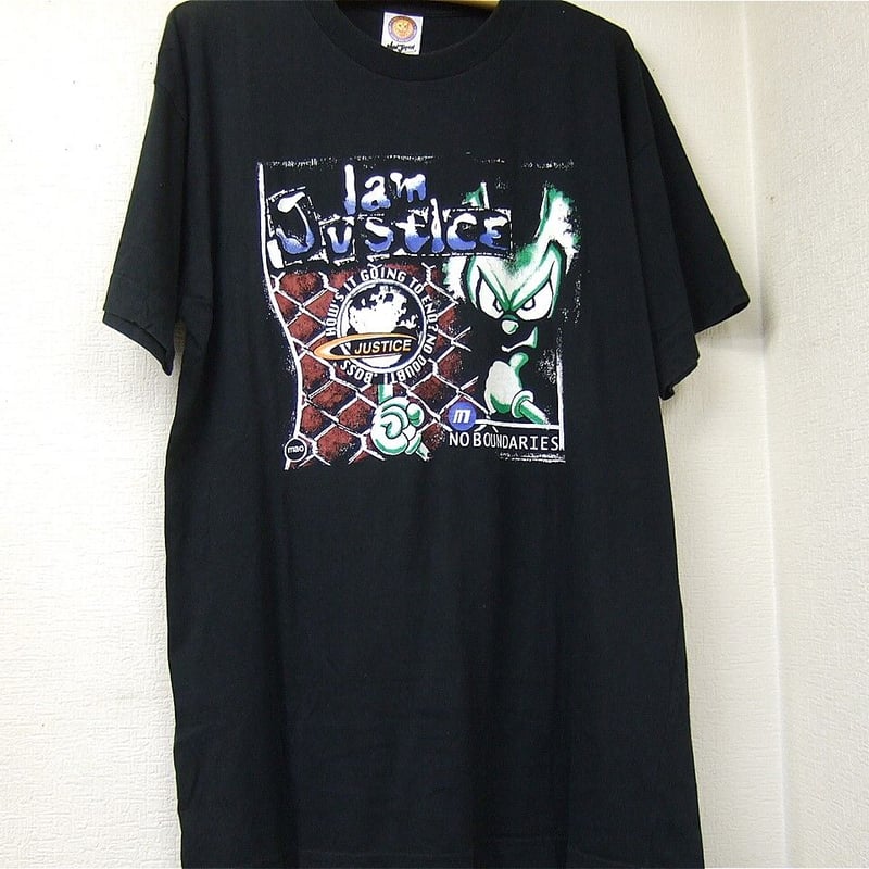 武藤敬司 I am Justice Tシャツ サイズ表記なし（M～Lサイズ程度 ...