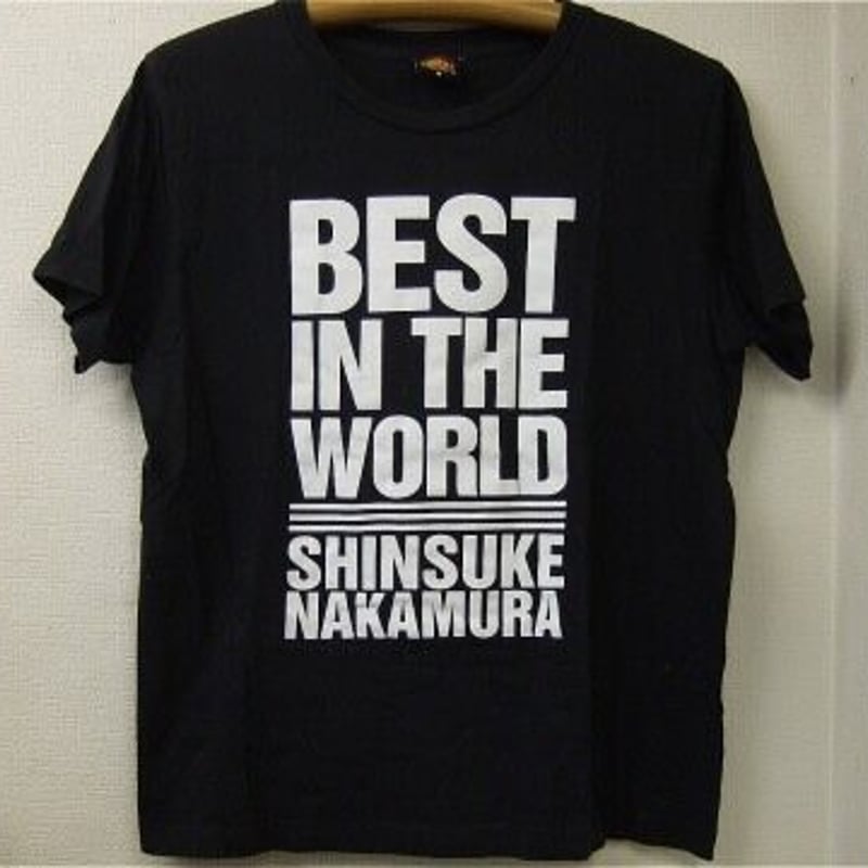 中邑真輔 BEST IN THE WORLD （日本ファイナルTシャツ） Mサイズ 