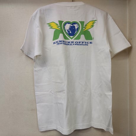 健介オフィス VOLCANO ERUPTION Tシャツ（中嶋勝彦直筆サイン入り）Mサイズ
