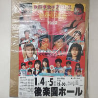 全日本プロレス1995年12月9日日本武道館大会ポスター（額入り