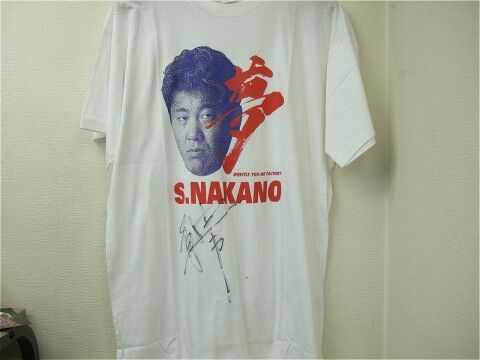 リンガーハット×WANIMA直筆サイン入り Tシャツ 仲野信一 「夢」ビックプリントTシャツ（仲野信一直筆サイン入り）L