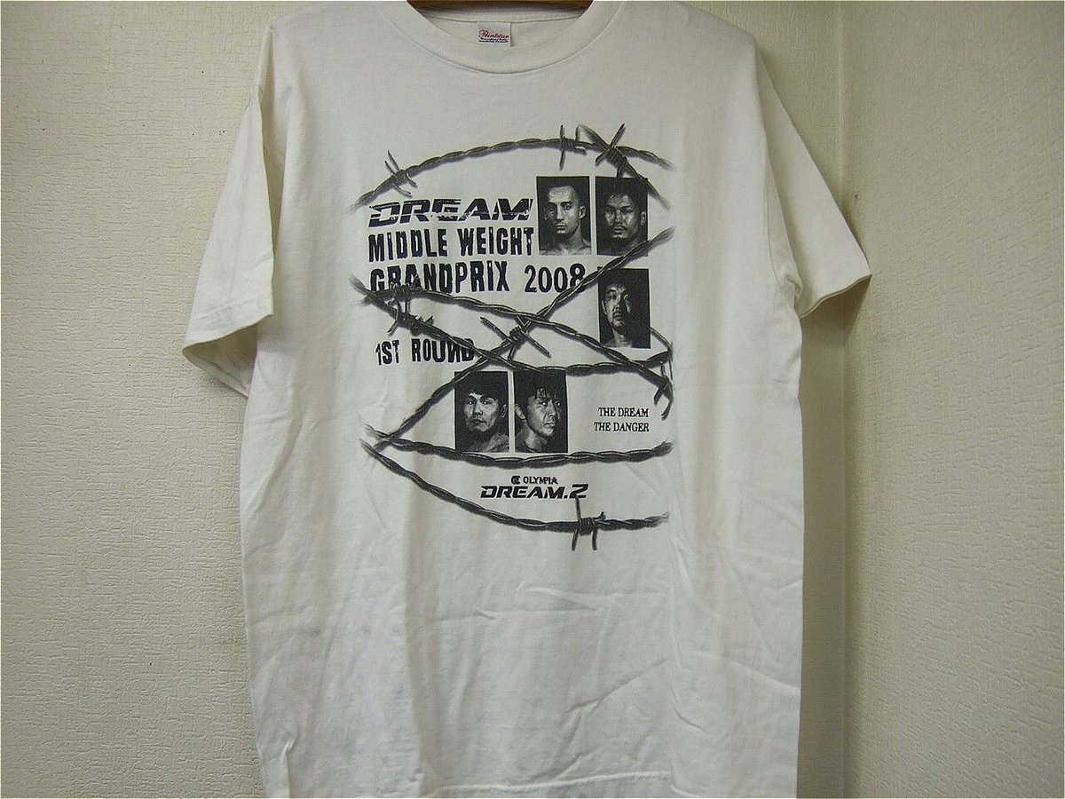 DREAM2 大会記念ピクチャーTシャツ Lサイズ | プロレスショップ 