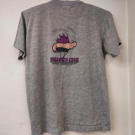 長州力 当時モノTHE MOST DANGEROUS WRESTLER Tシャツ（リキプロタグ） サイズ表記なし（S～Mサイズ程度）