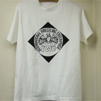国際プロレス ロゴTシャツ サイズ表記なし（M～Lサイズ程度）