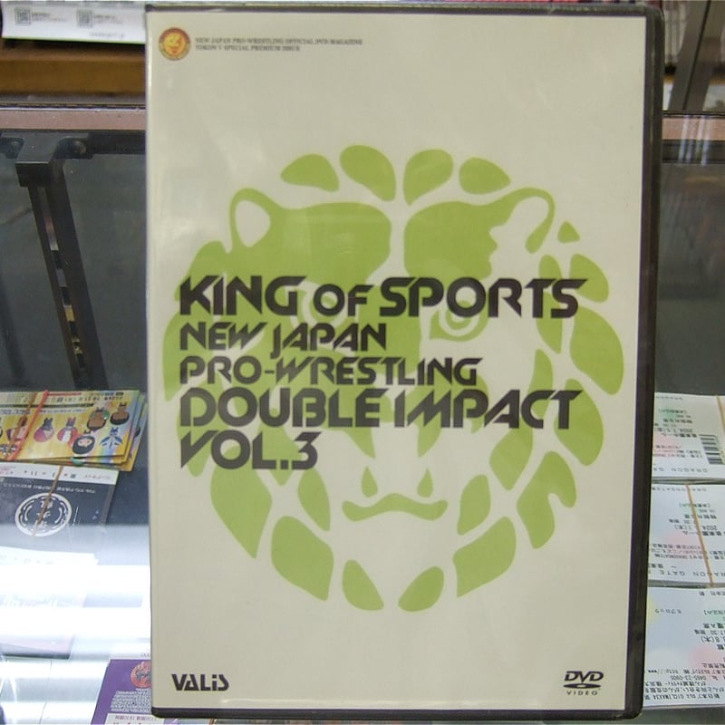 DVD 新日本プロレス DOUBLE IMPACT Vol.3 | プロレスショップチャンピオン