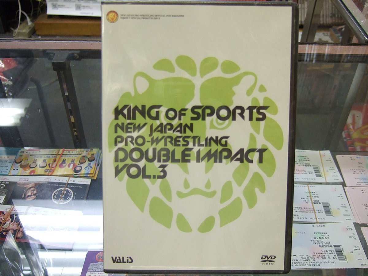 DVD 新日本プロレス DOUBLE IMPACT Vol.3 | プロレスショップチャンピオン