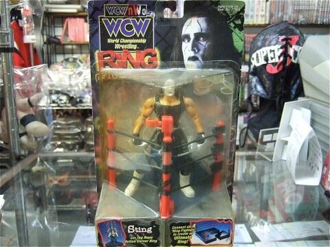 WCW PEN GAME&STING&GOLDBERGフィギュア 馬鹿馬鹿しく
