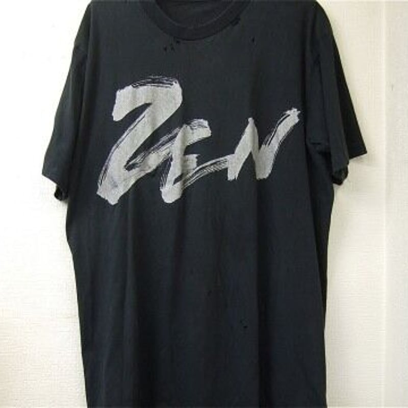 ZEN 当時モノ特大ロゴTシャツ サイズ表記なし （L～XLサイズ程度  