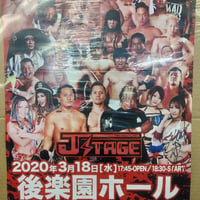 全日本プロレス1995年12月9日日本武道館大会ポスター（額入り