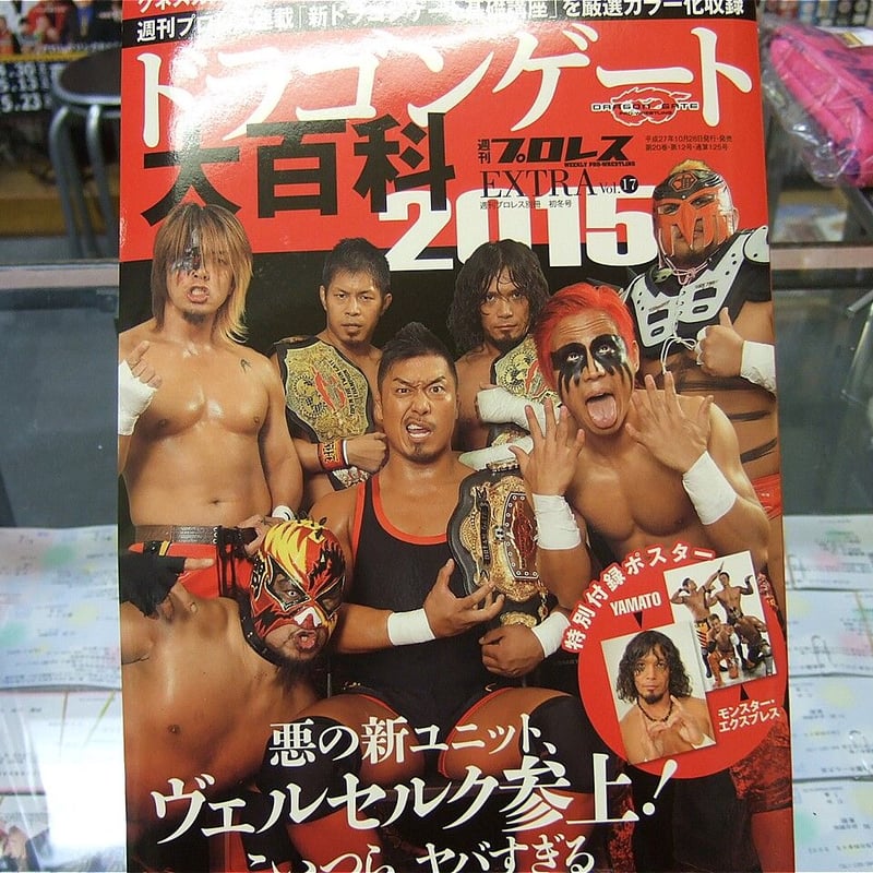 AAA宇野ちゃんの写真集3点、プロレス団体ドラゴンゲートのドラゴンゲートオフィシャルマガジン等セット 週刊プロレスEXTRA Vol.17 ドラゴンゲート大百科 | プロレスショップ