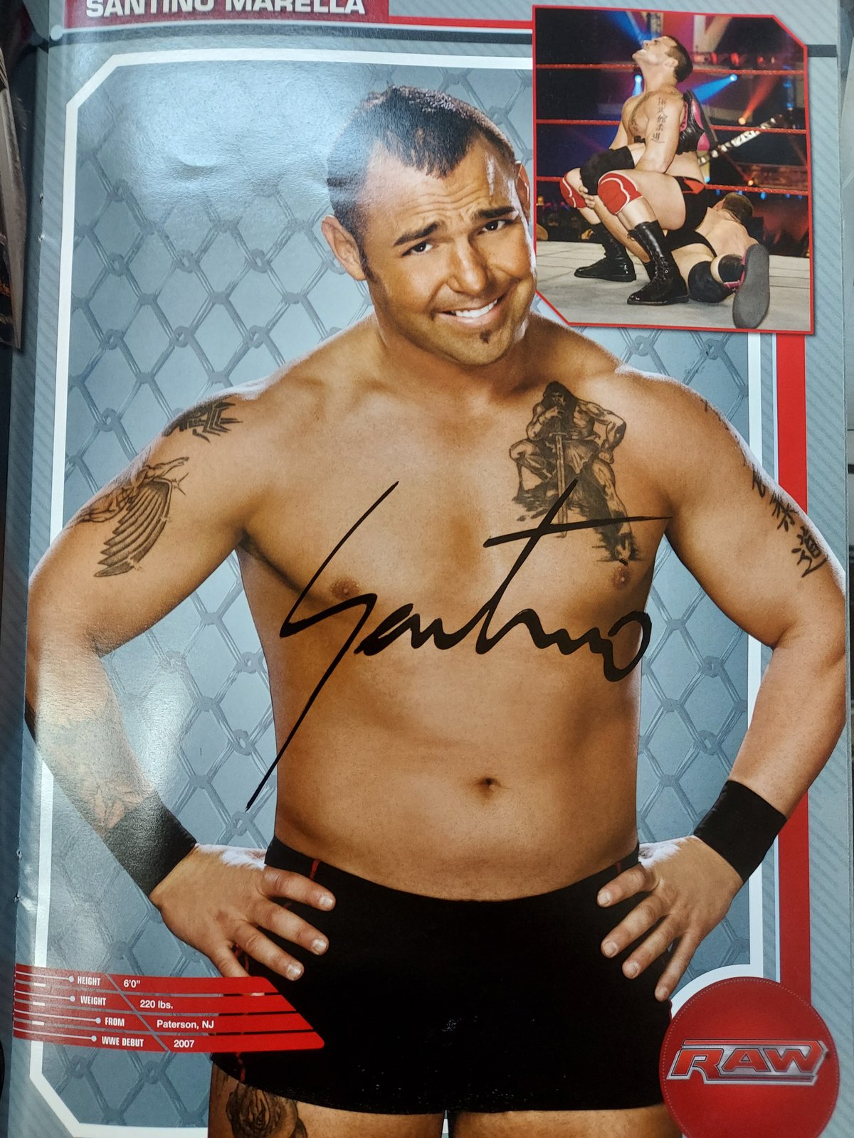 WWE ジョンシナCMパンクサイン AEW