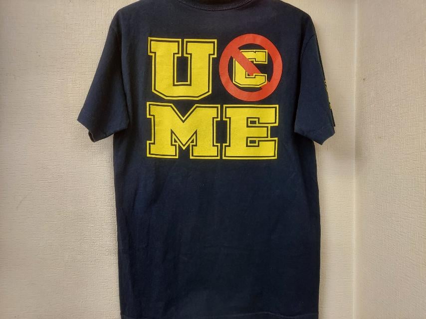 WWE ジョン・シナ 直筆サインミニ色紙とバスケットシャツ WWE ジョン