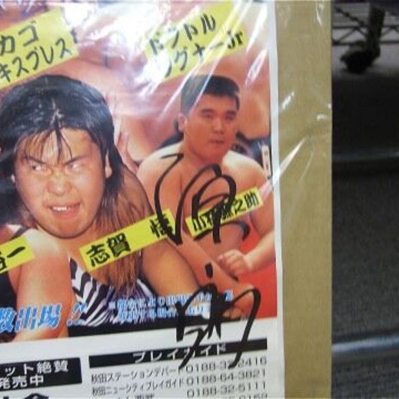 大日本プロレス 1995年5月31日 秋田テルサ大会ポスター 小林