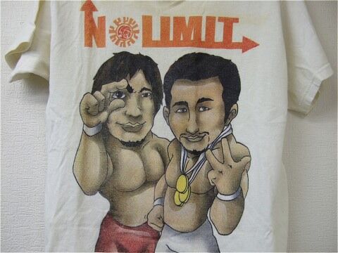 内藤哲也＆高橋裕二郎 NO LIMIT Tシャツ サイズ表記なし （XS～S