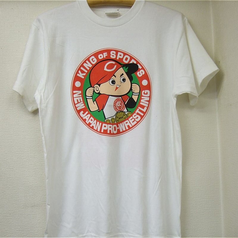 新日本プロレス×広島カープコラボTシャツ Mサイズ | プロレス 新日本プロレス×広島カープコラボTシャツ Mサイズ | プロレス