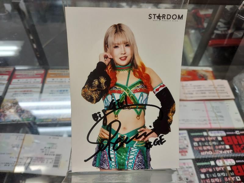 壮麗亜美 直筆サイン入りフォト | プロレスショップチャンピオン