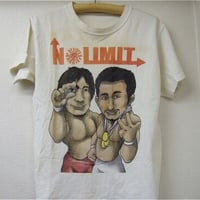 内藤哲也＆高橋裕二郎 NO LIMIT Tシャツ サイズ表記なし （XS～Sサイズ程度）