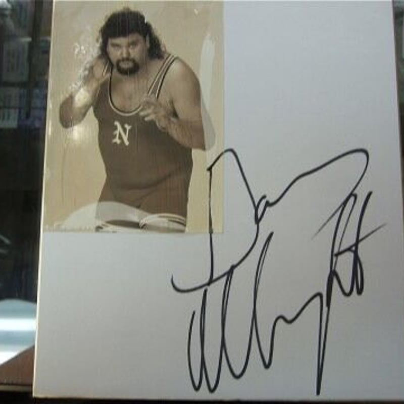 ゲーリー・オブライト 直筆サイン色紙 （写真付き） | プロレス