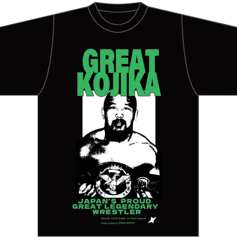 グレート小鹿メモリアルTシャツ | プロレスショップチャンピオン