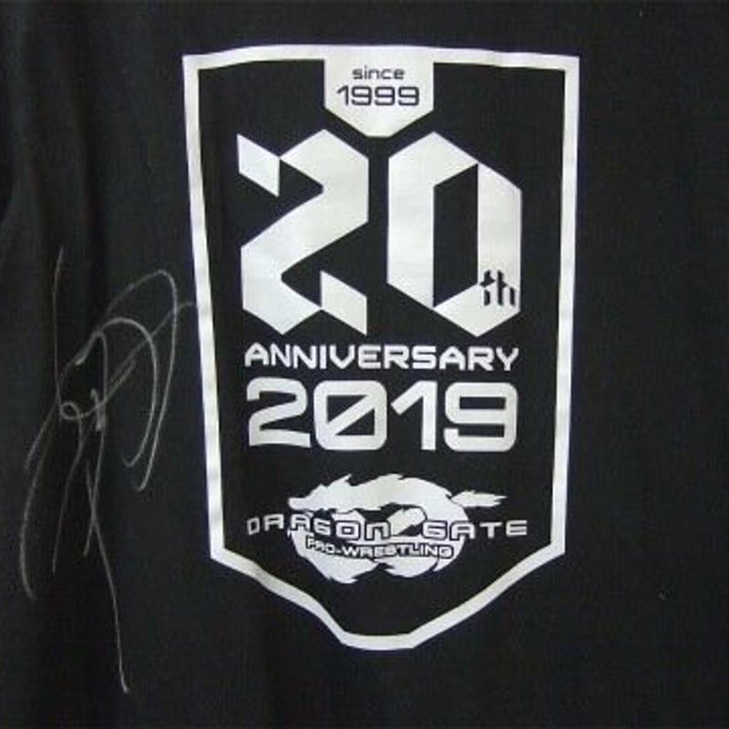 トラペジウム 直筆サイン入り台本 STAFF Tシャツ ドラゴンゲート THE FINAL GATE 大会記念Tシャツ 土井成樹直筆