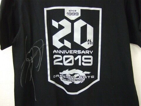 ドラゴンゲート THE FINAL GATE 大会記念Tシャツ 土井成樹直筆