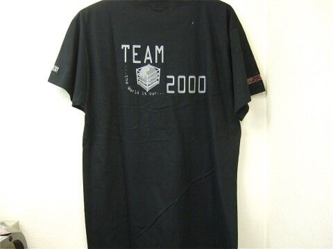 TEAM2000 バックロゴTシャツ 天山広吉直筆サイン入り （BATT入り