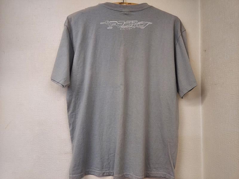 山崎一夫引退試合記念Tシャツ（前田日明、山崎一夫直筆サイン入り）M