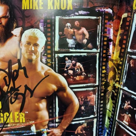 WWE LIVE2009オフィシャルプログラム（複数名直筆サイン入り）