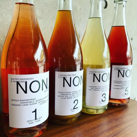 ＊＊　ノンアルコール　＊＊　　　　　　　　　　　　　　No.3  TOASTED CINNAMON & YUZU　／　トースティッド・シナモン＆ユズ