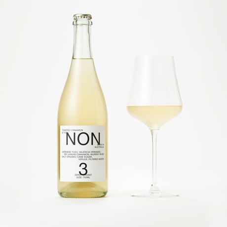 ＊＊　ノンアルコール　＊＊　　　　　　　　　　　　　　No.3  TOASTED CINNAMON & YUZU　／　トースティッド・シナモン＆ユズ