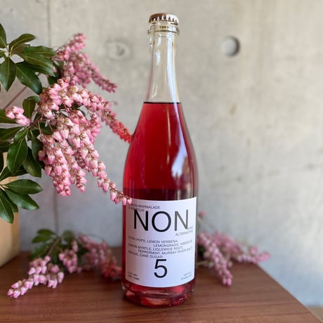 ＊＊　ノンアルコール　＊＊　　　　　　　　　　　　　　No.5 LEMON MARMALADE & HIBISCUS　／　レモンマーマレイド＆ハイビスカス