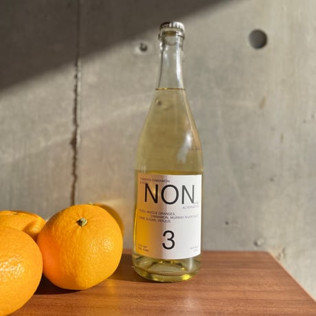 ＊＊　ノンアルコール　＊＊　　　　　　　　　　　　　　No.3  TOASTED CINNAMON & YUZU　／　トースティッド・シナモン＆ユズ