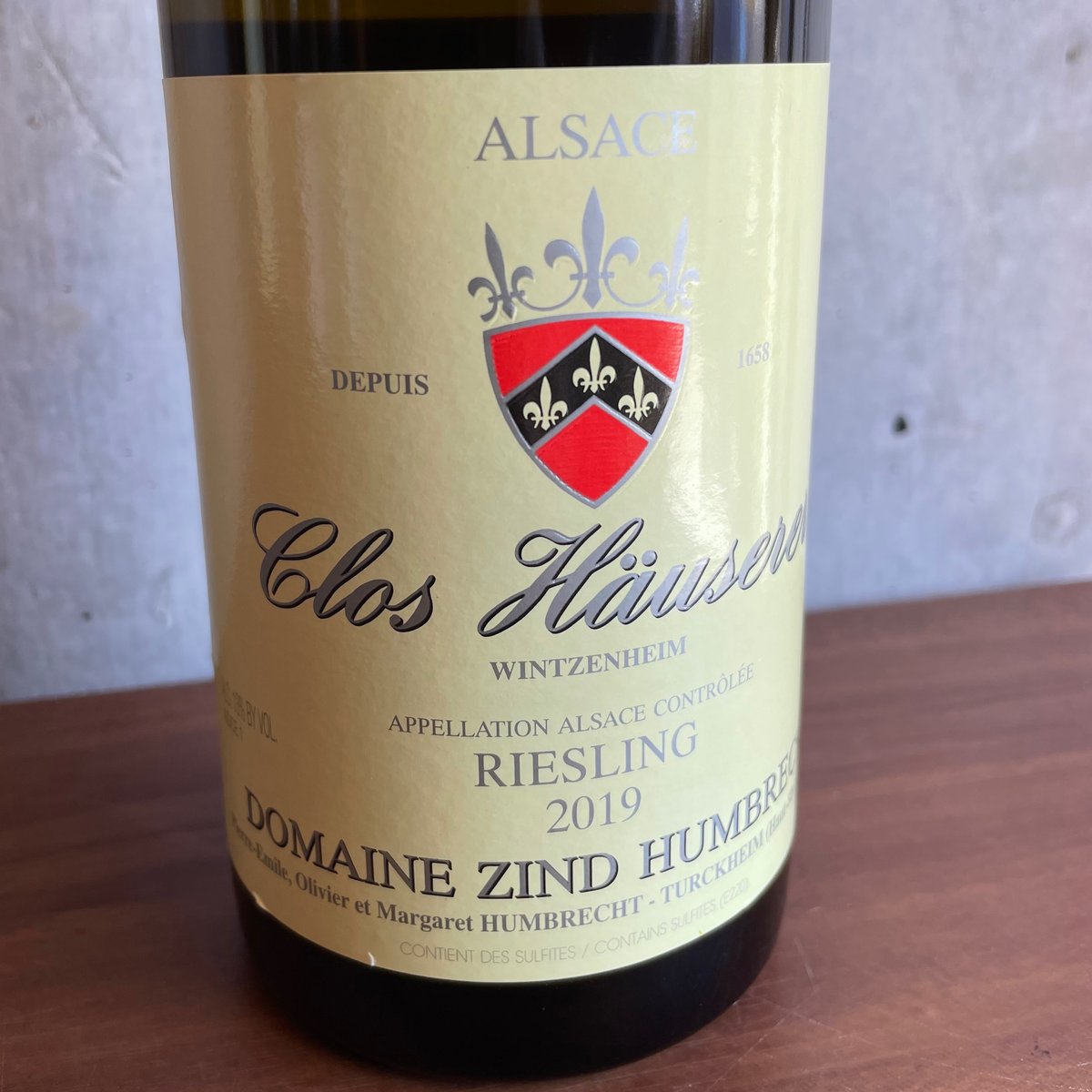 2019 Riesling Clos Häuserer , Domaine Zind Hu