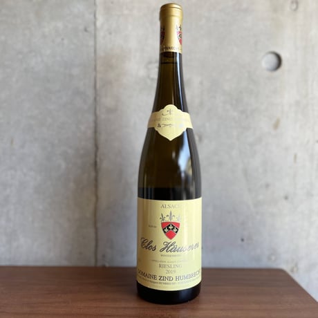 2019 Riesling Clos Häuserer ,   Domaine Zind Humbrecht　　リースリング、クロ・ホイザー　／　ドメーヌ・ツィント・フンブレヒト