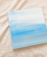 【抽象画】 海の絵