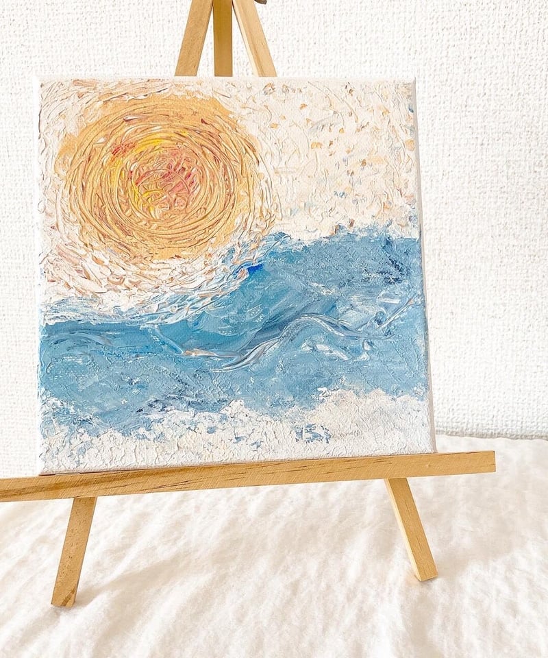 抽象画　タイトル「太陽と滝」 抽象画 タイトル「太陽と滝」 抽象画 タイトル「太陽と滝」 抽象