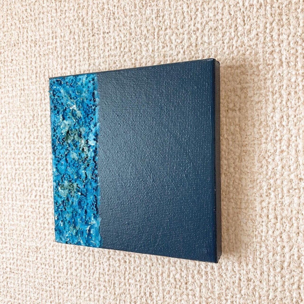 油絵（抽象画）F8 地球 油絵（抽象画）F8 地球 油絵（抽象画）F8 地球