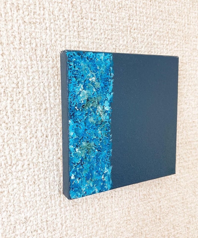 油絵（抽象画）Ｆ8 地球 抽象画】地球の絵-earth | CEーart