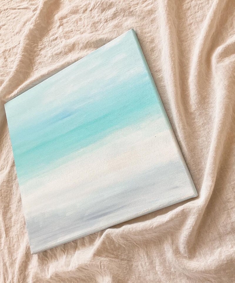 抽象画】 海の絵 | CEーart