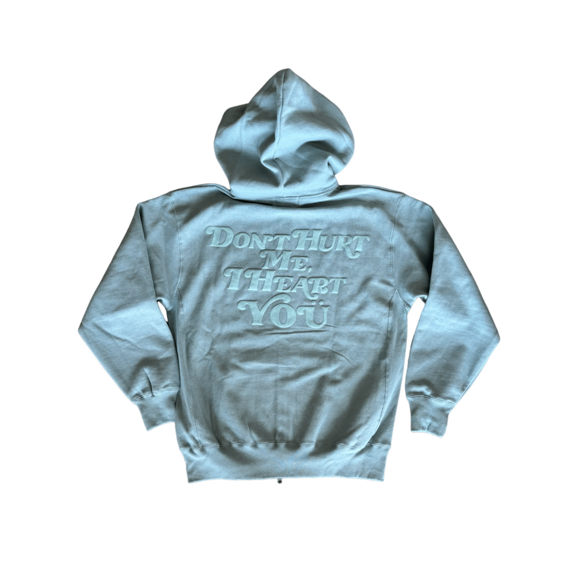 Hoodrich フルジッパー プルオーバー フーディ 3Dロゴ コットン LBB LOGO 12oz HEAVY ZIP HOODY (SMOKY GREEN x SM