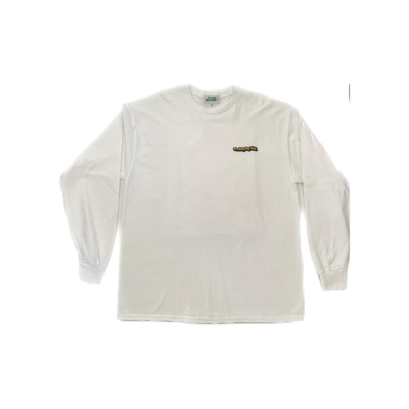 SUN FLOWER L/S TEE (WHITE) | Lil Bit Better