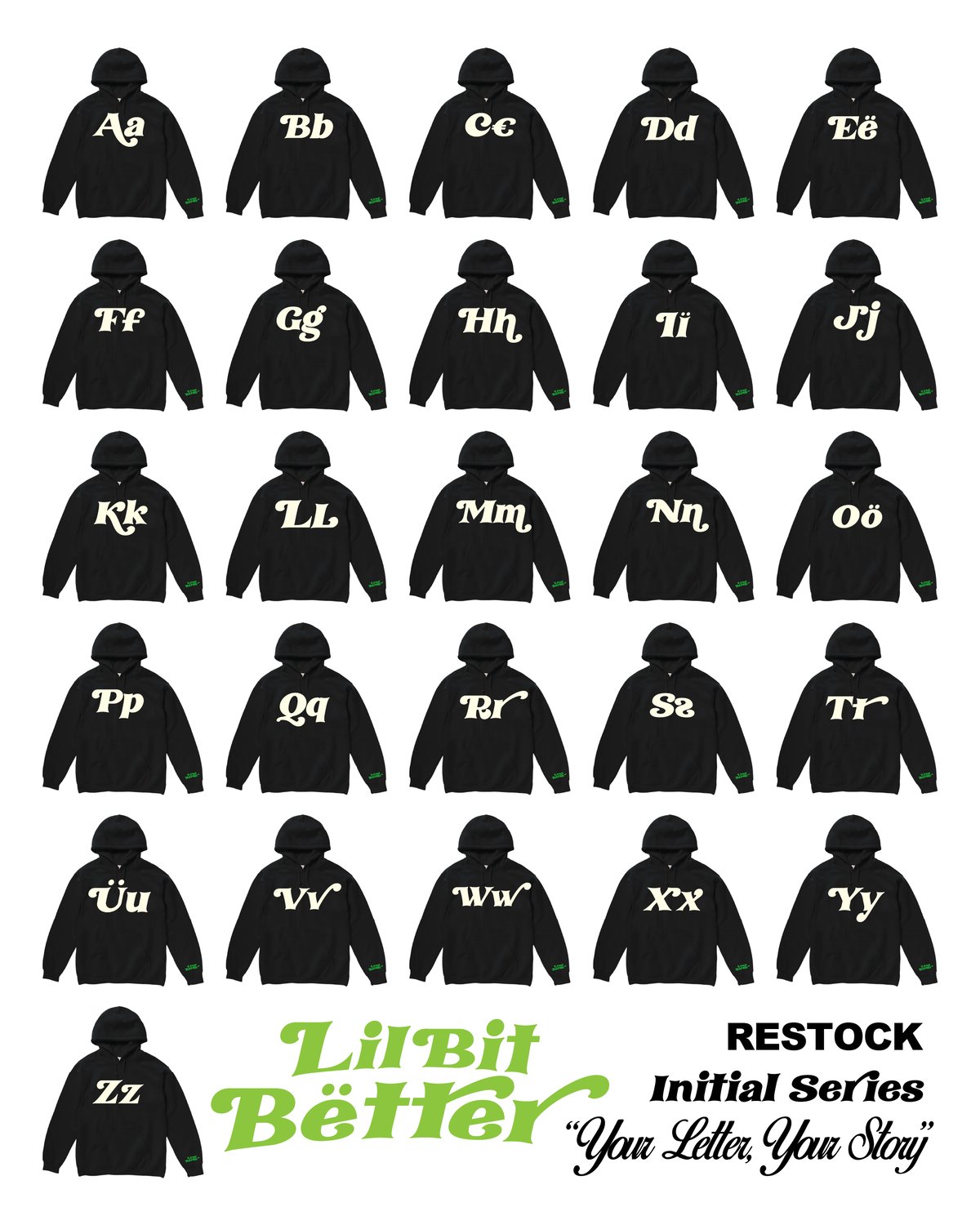 LBB Initial Hoodie – 