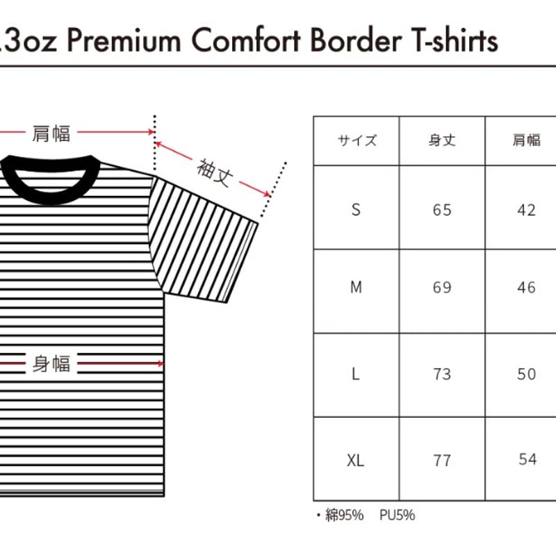 DISTRESSED LOGO Border S/S Tee (RED LOGO) | Lil