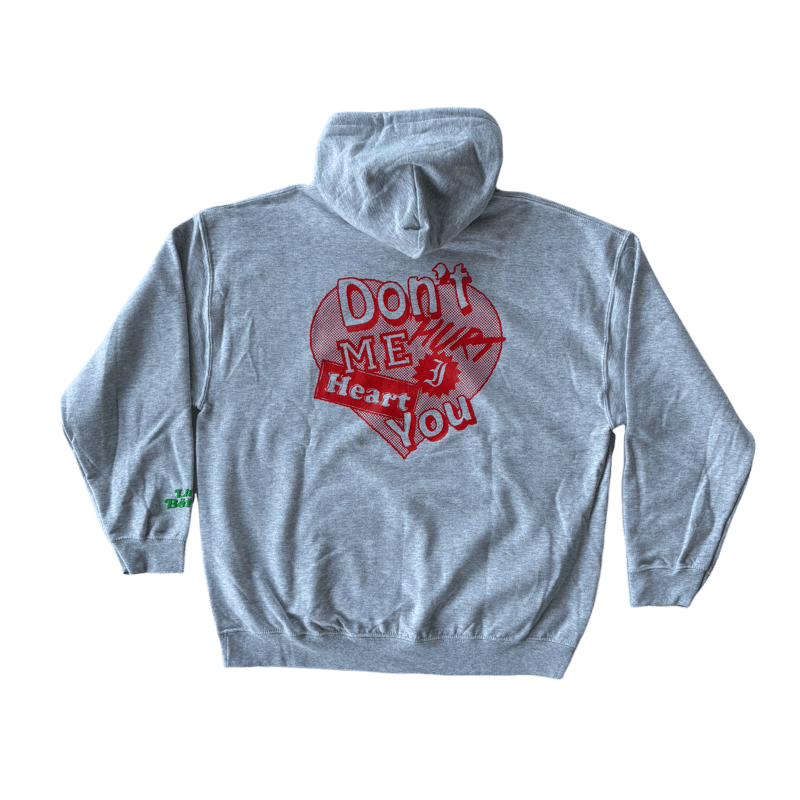 DHMIHY ❤︎ HOODY (ASH x RED) | Lil Bit Better