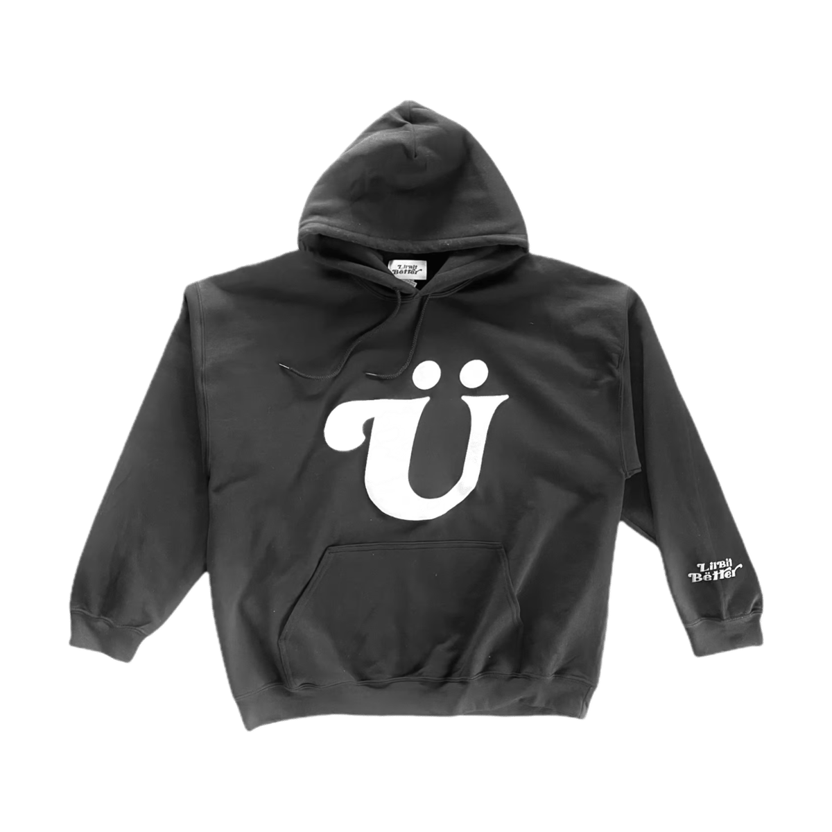 トップス lilbitbettertyo SMILE PUFF LOGO HOODY Ü” SMILE PUFF LOGO HOODY (BLACK x WHITE) | Lil