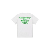 【72H LIMITED】 LBB PUFF LOGO S/S TEE (WHITE x GREEN)