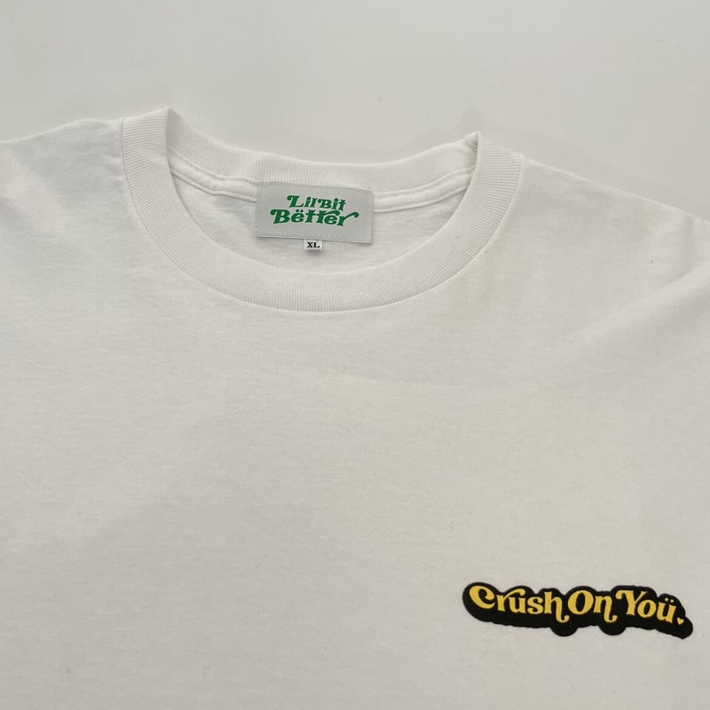 SUN FLOWER L/S TEE (WHITE) | Lil Bit Better